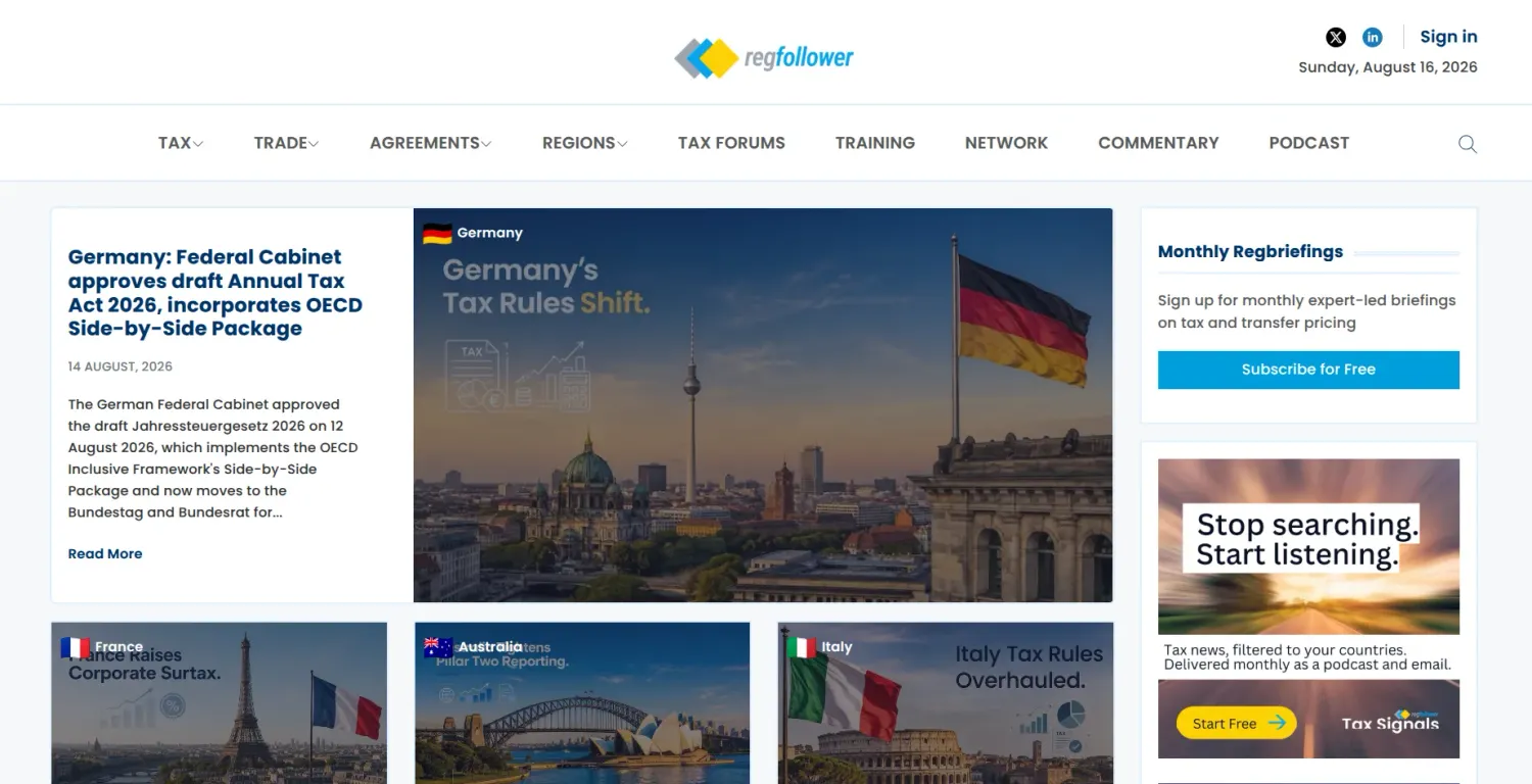 Home page