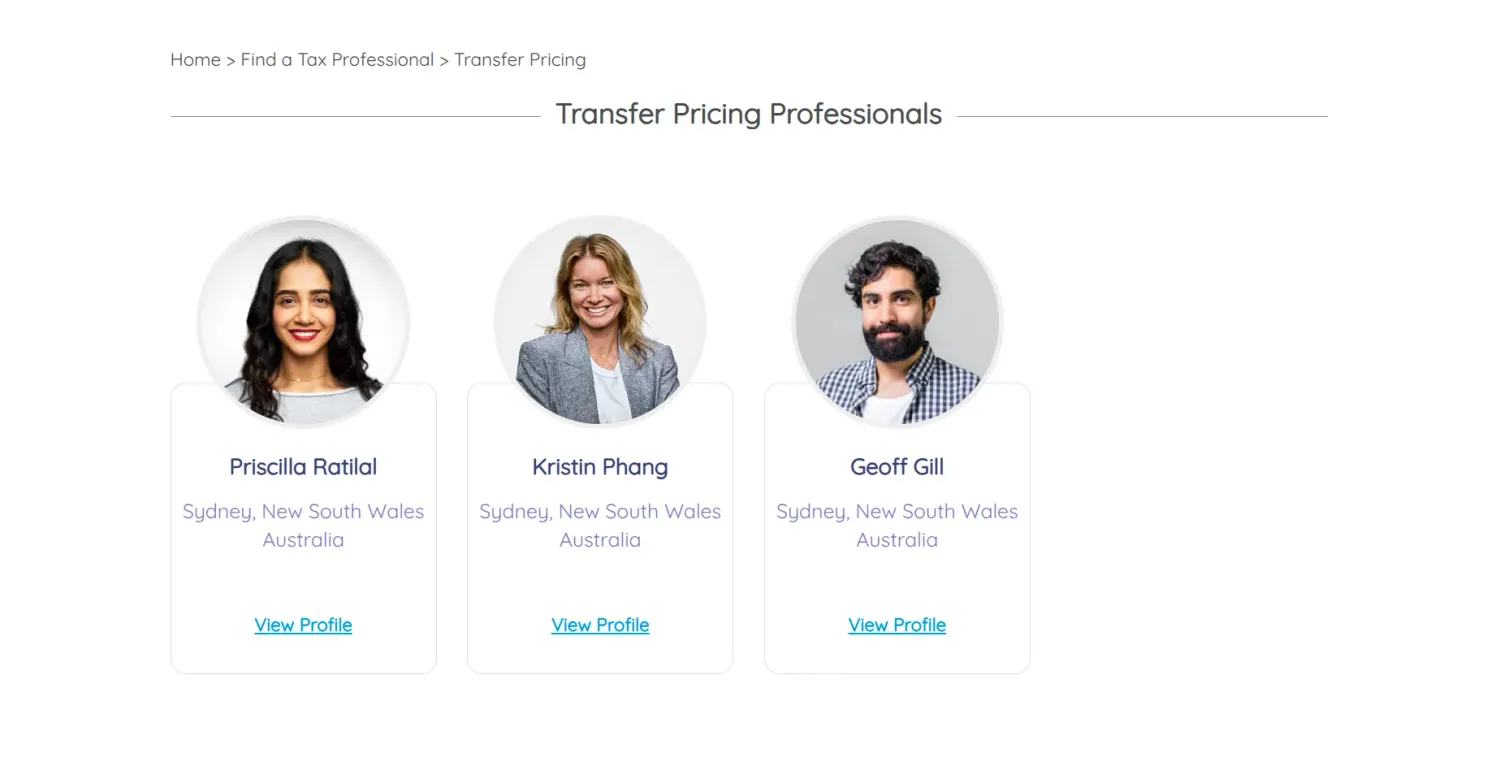 Lawyers page