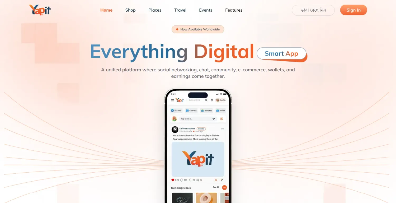 Home page